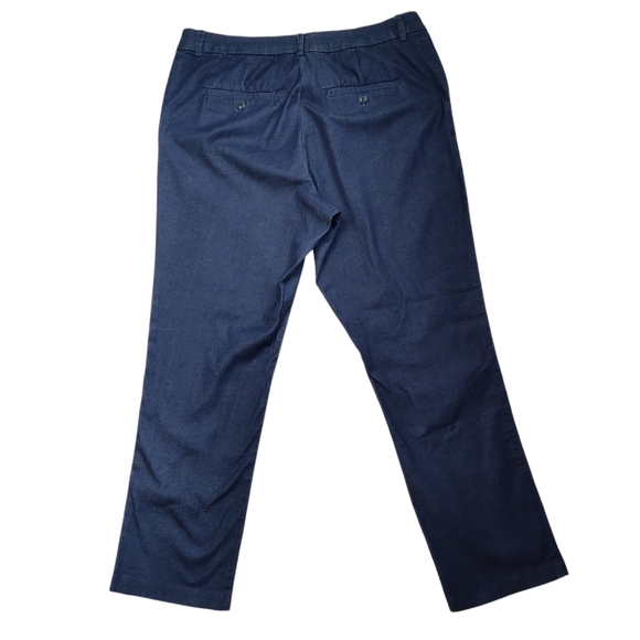 Lee Modern Series Curvy Fit Denim Chino Pants Stretch Women's Size 18 Med *READ - Picture 2 of 10